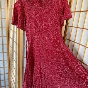 Mata Traders red sun dress